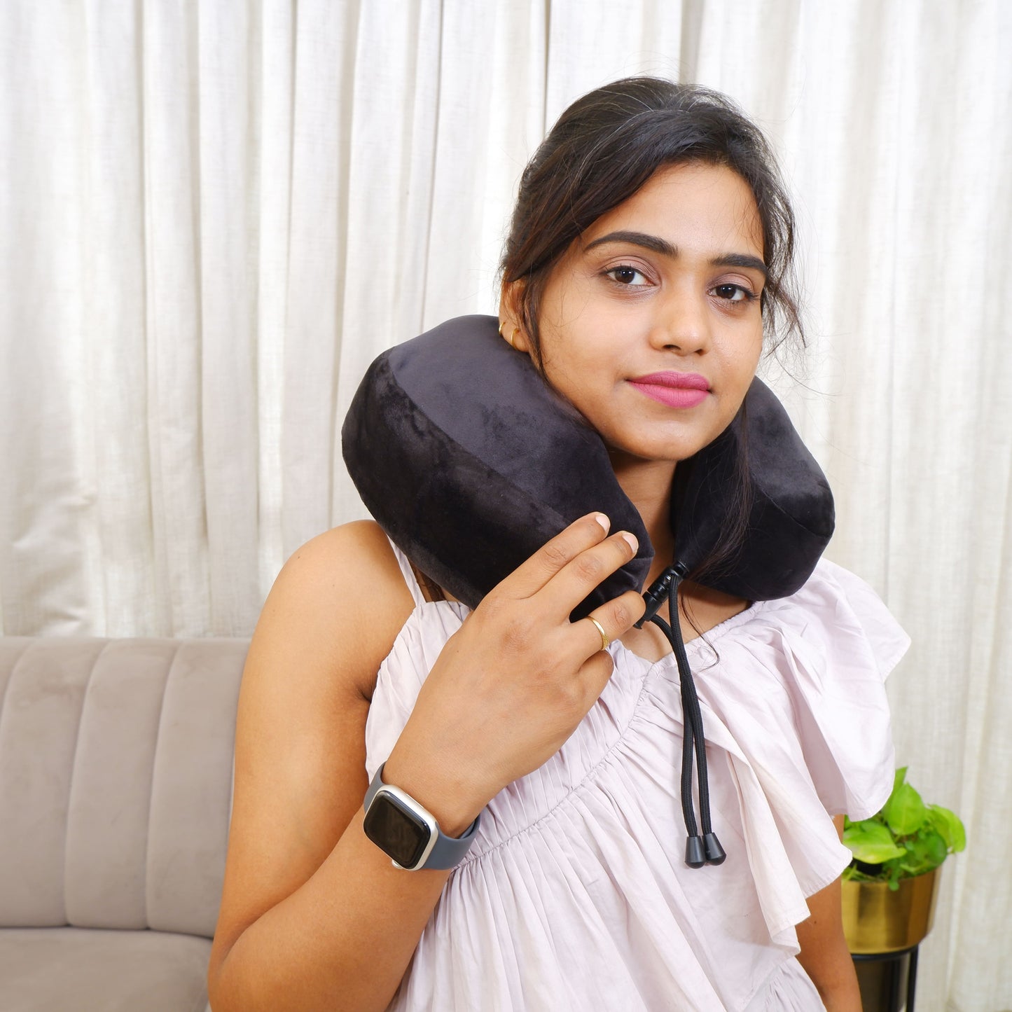Neck Travel Pillow with Humps