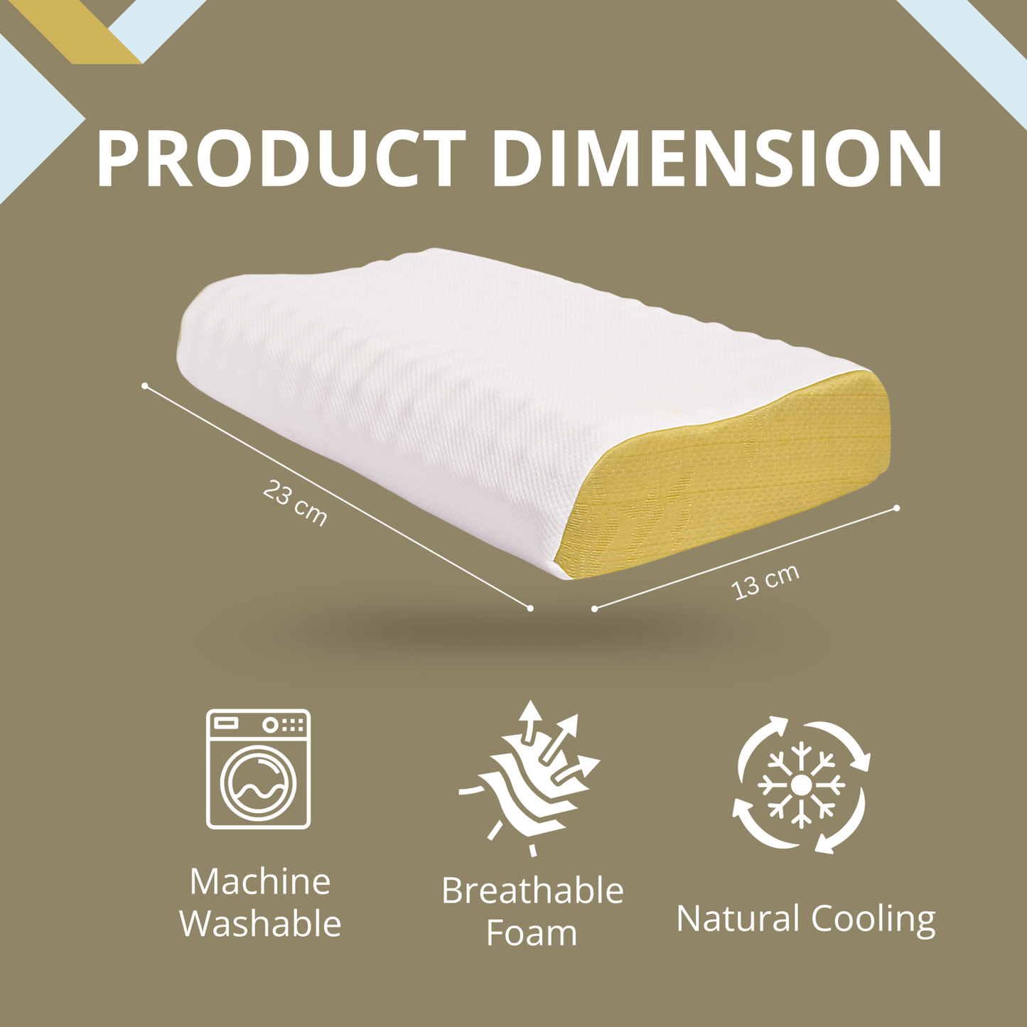 Latex Contour Pillow