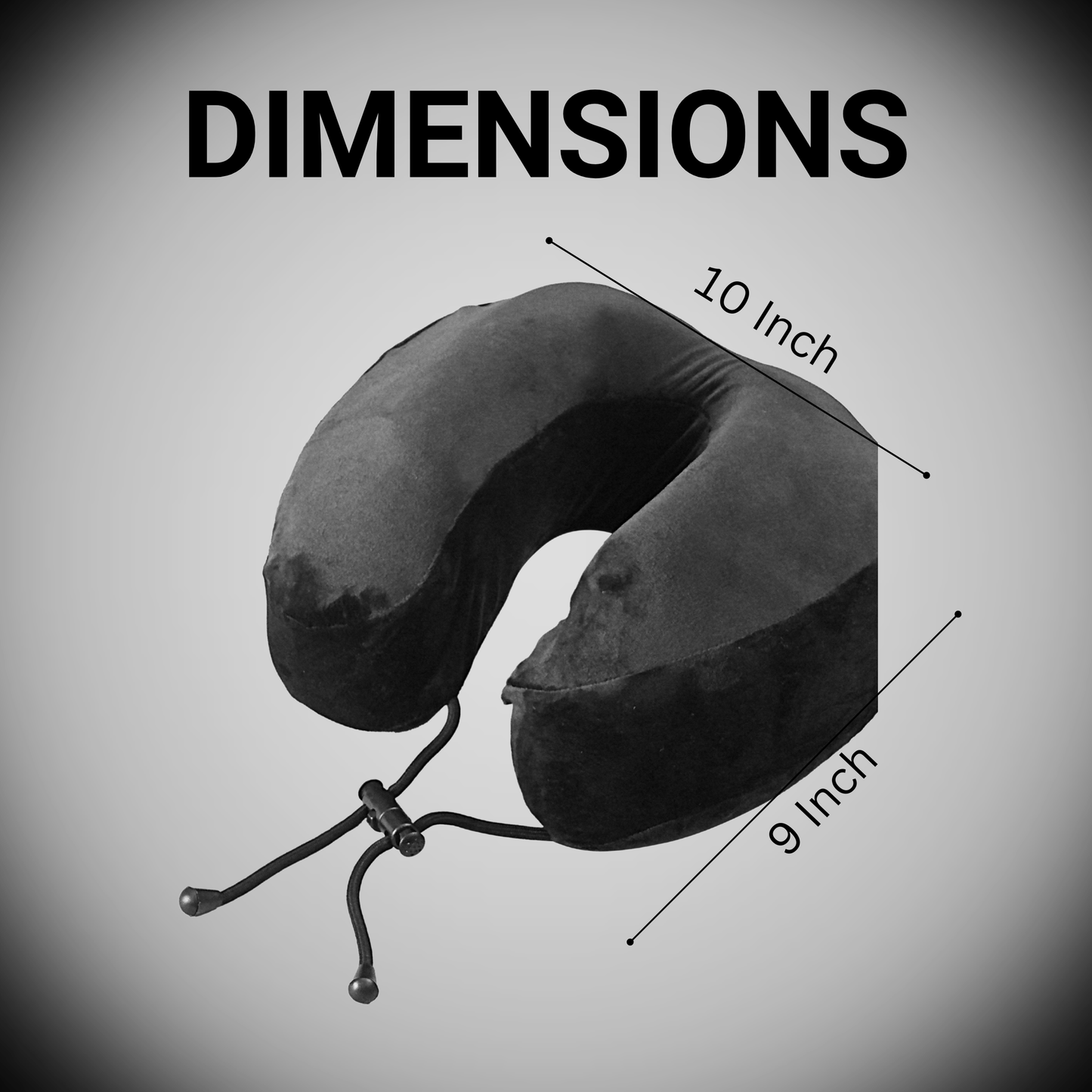 Neck Travel Pillow with Humps