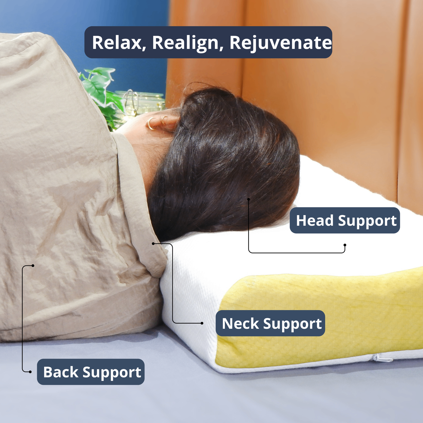 Latex Contour Pillow